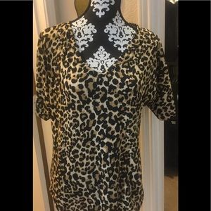 LEOPARD PRINT TOP SMALL